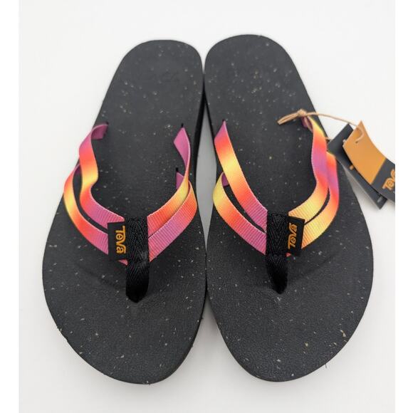 Teva Reflip Strappy Gradiate Dames Aura Rose Violet Women's Size US9 EU40 - Picture 9 of 11